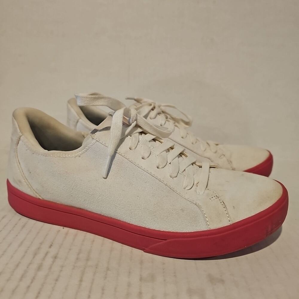 Kizik Irvine Plus White pink Size 8.5 Slip In Casual Athletic Sneakers